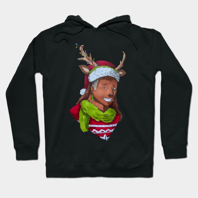 Christmas costume Hoodie by Innominatam Designs